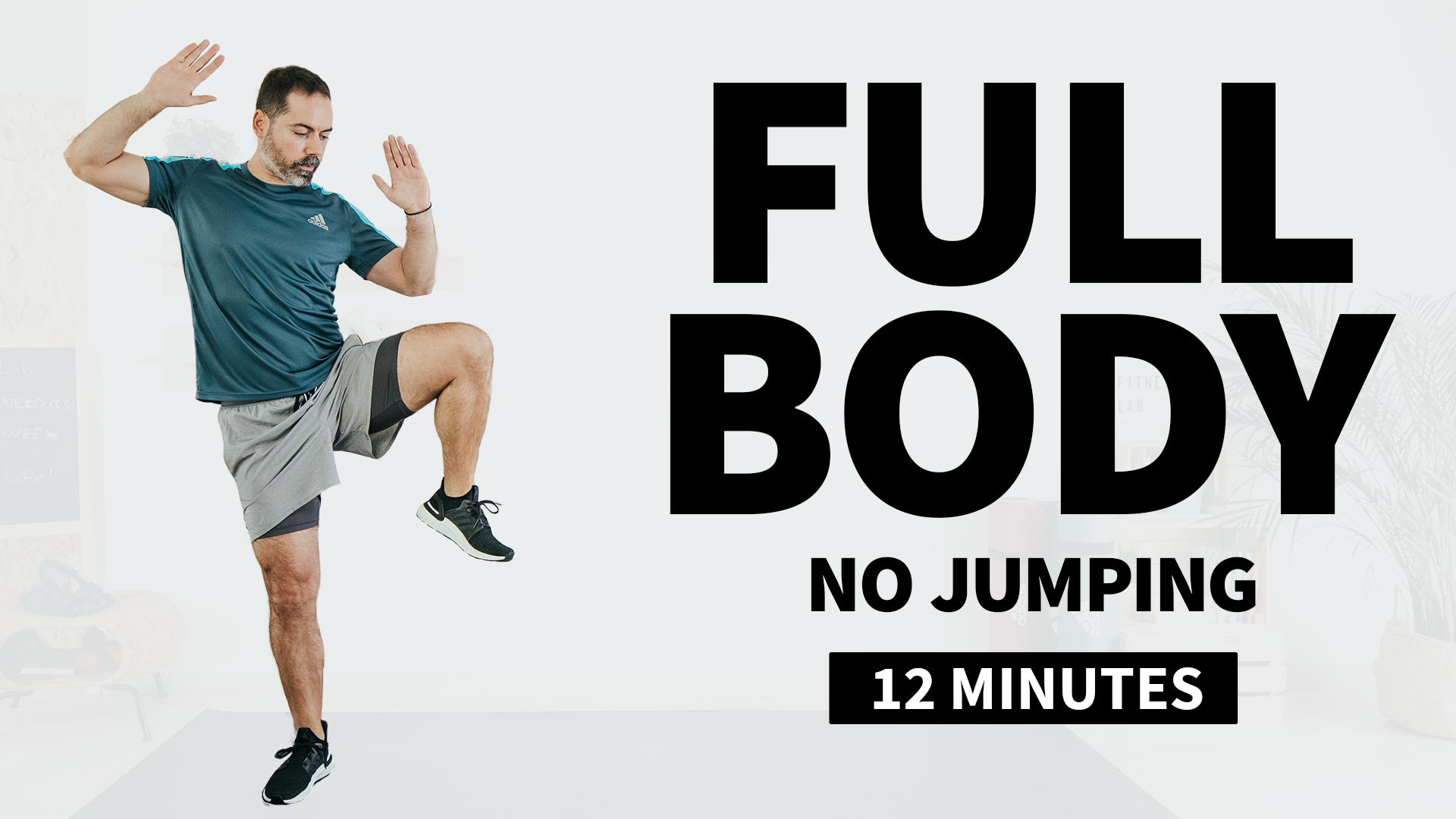 12 Min Full Body Workout // No Jumping, No Noise, Apartment Friendly