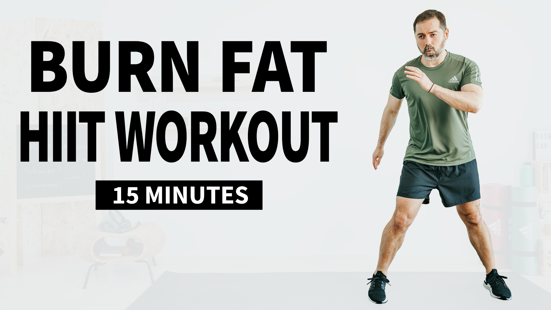 15 min HIIT Workout for Fat Burn