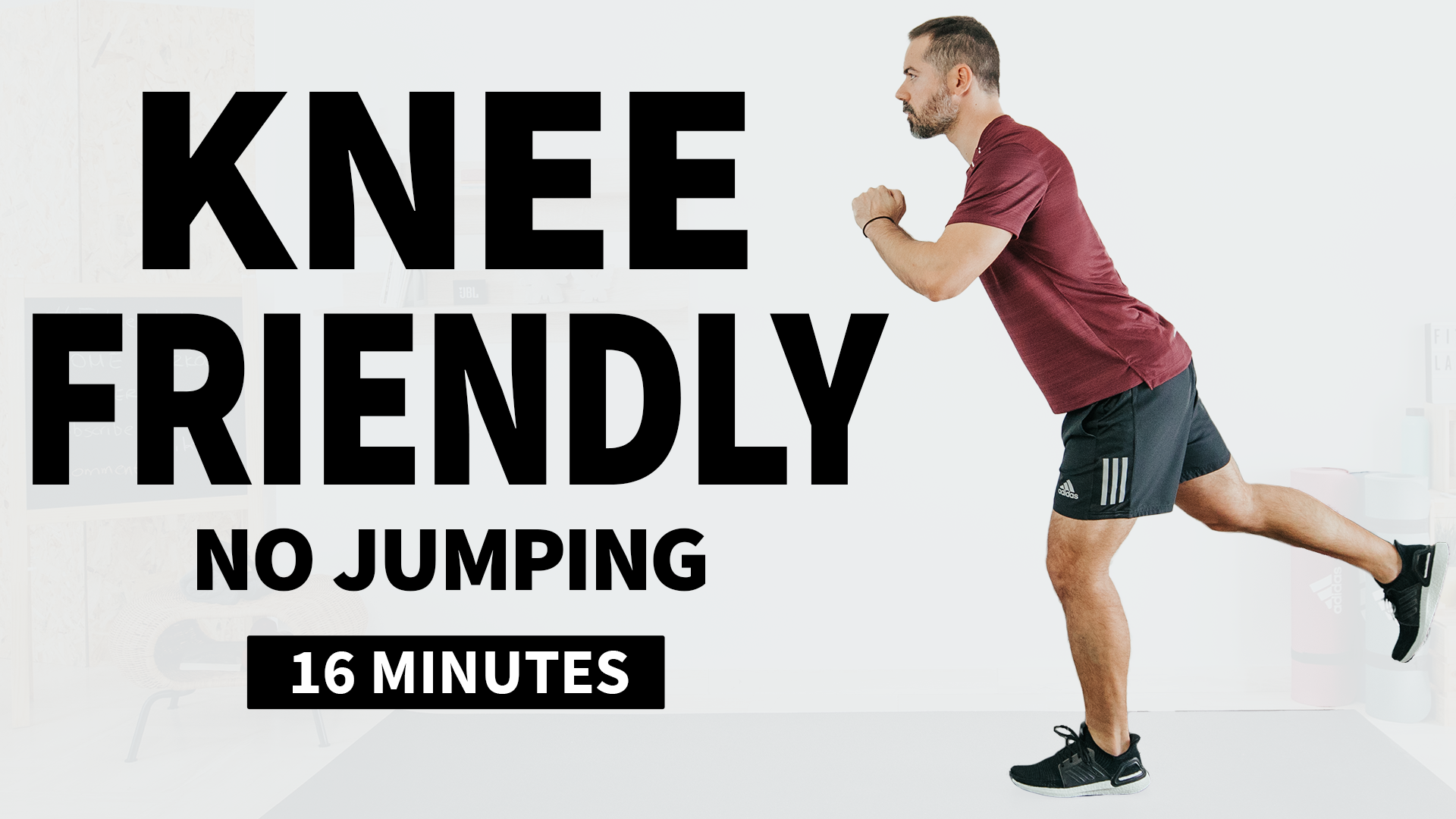 16 Min Leg Workout // No Jumping, Low Impact, Knee Friendly