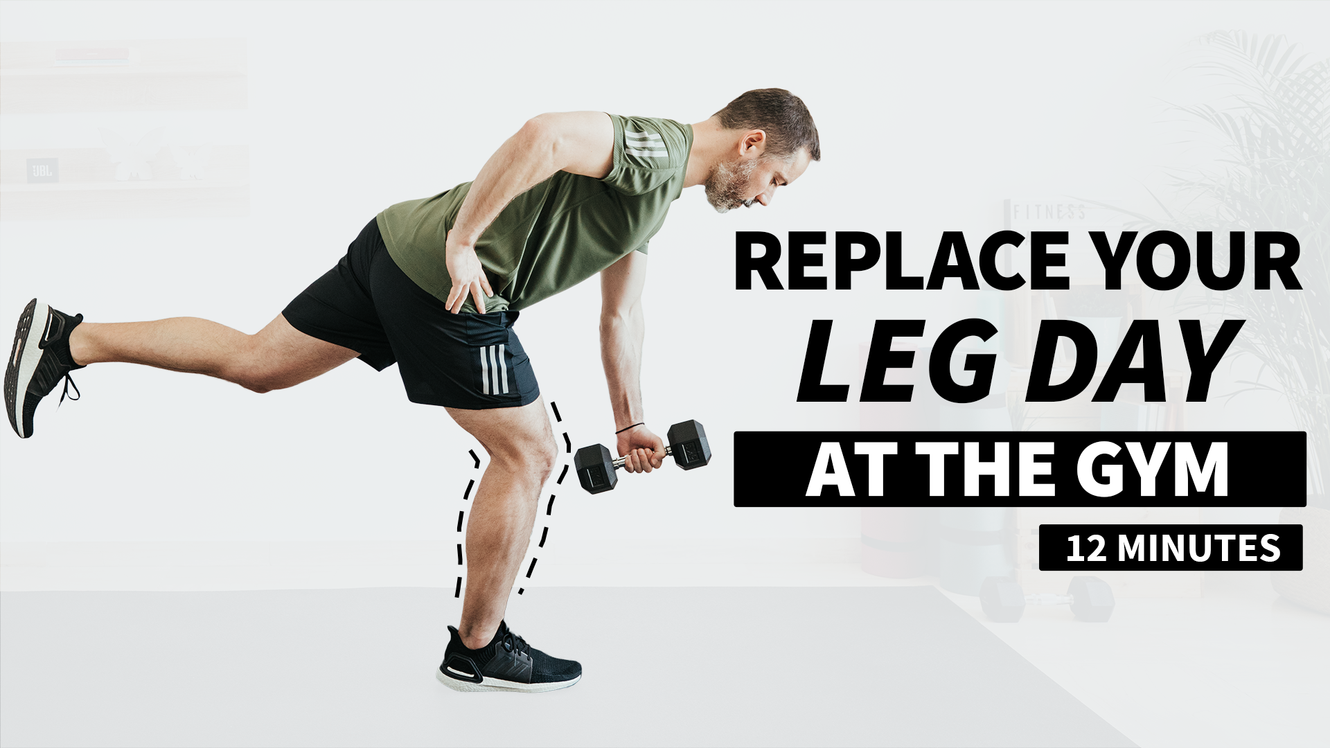 Replace Your LEG Day At The Gym With This Home Workout